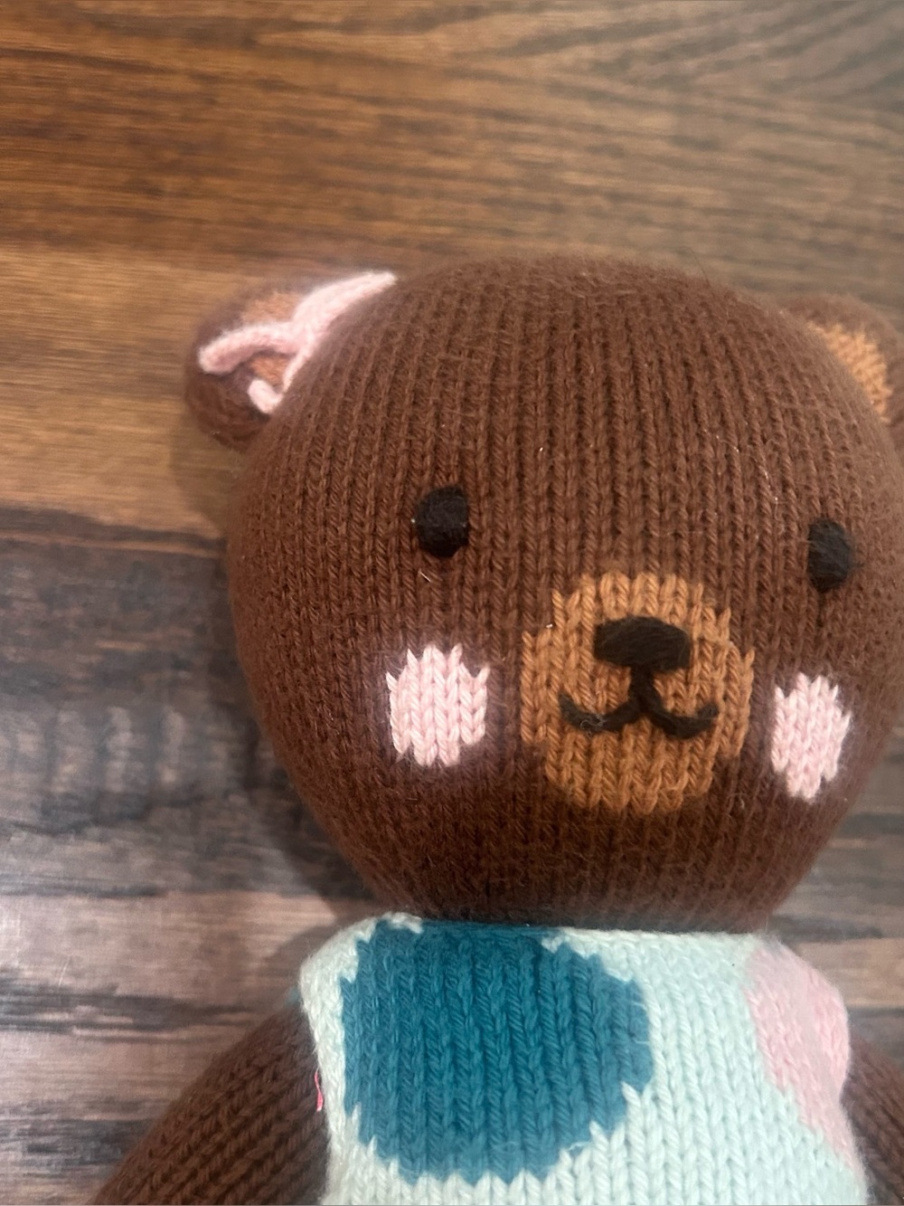 Cuddle + Kind Ivy the bear 14" knit doll - Picture 4 of 8